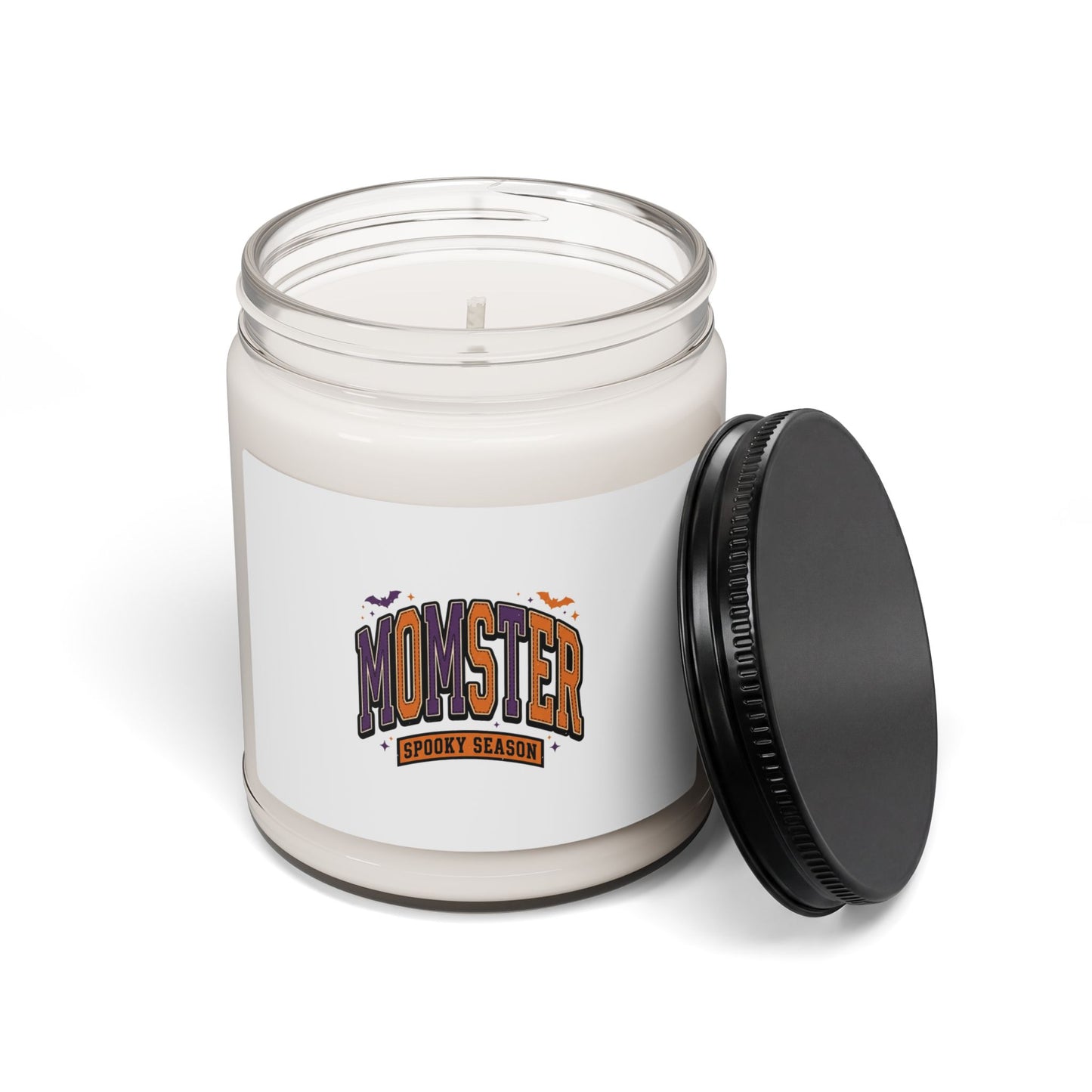 Momster Halloween Soy Candle, Momster Graphic, Spooky Season Scent