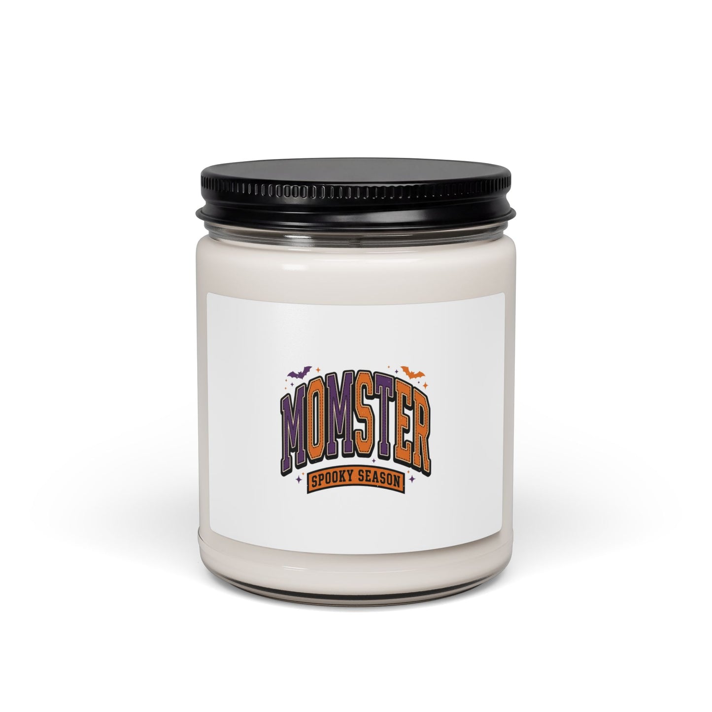 Momster Halloween Soy Candle, Momster Graphic, Spooky Season Scent