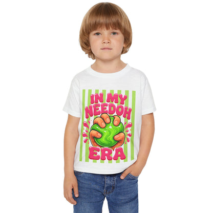 Toddler T‑Shirt — "In My Needoh Era" Slime Squeeze Graphic
