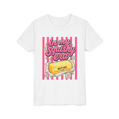 Youth Tee — "In My Squishy Era" Butter Cartoon Kids T-Shirt