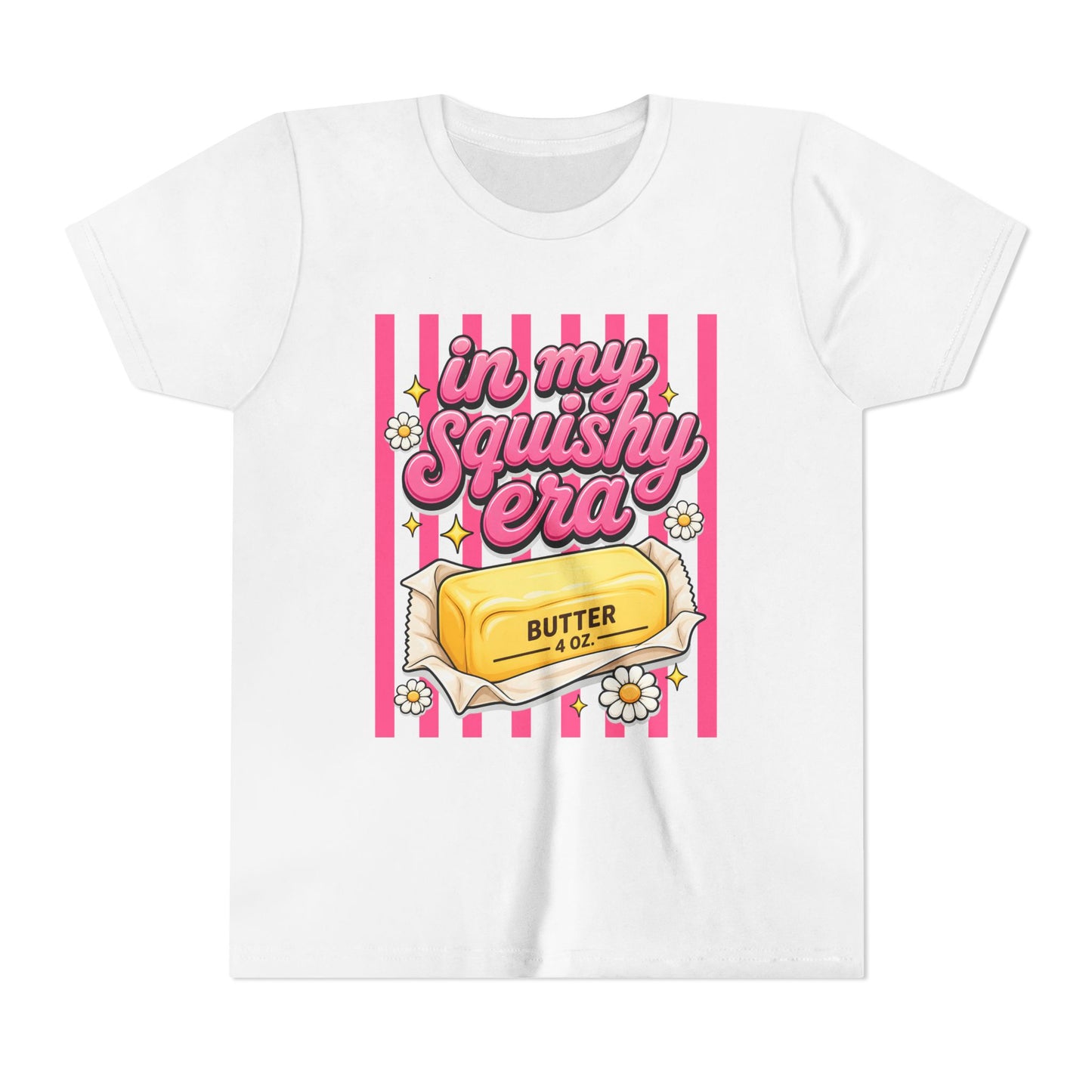 Youth Tee — "In My Squishy Era" Butter Cartoon Kids T-Shirt