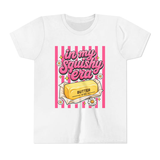 Youth Tee — "In My Squishy Era" Butter Cartoon Kids T-Shirt