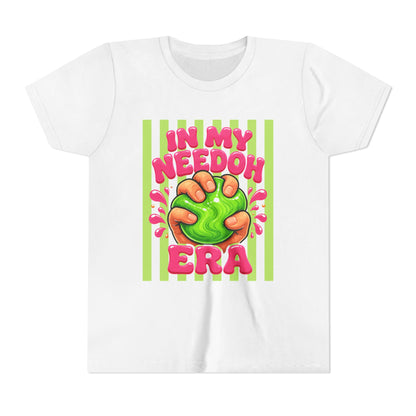 Youth Tee — "In My Needoh Era" Slime Graphic Kids T-Shirt