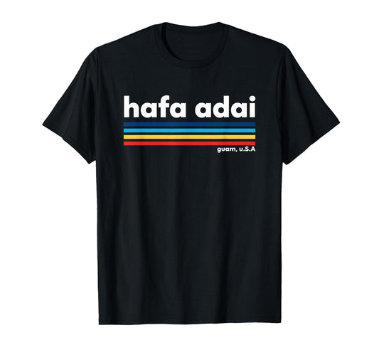 Usa Hafa Adai Guam Usa Island Pride T-Shirt - Aesthetic Graphic Unisex