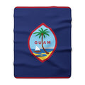 Guam Seal Sherpa Blanket — Cozy Island-Inspired Throw