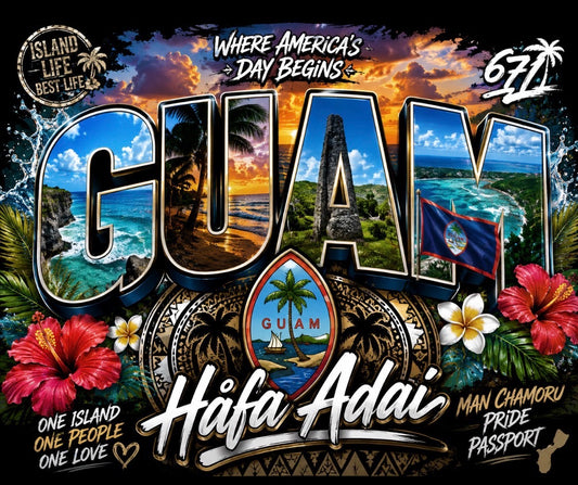 Guam Håfa Adai – Island Life Digital Art