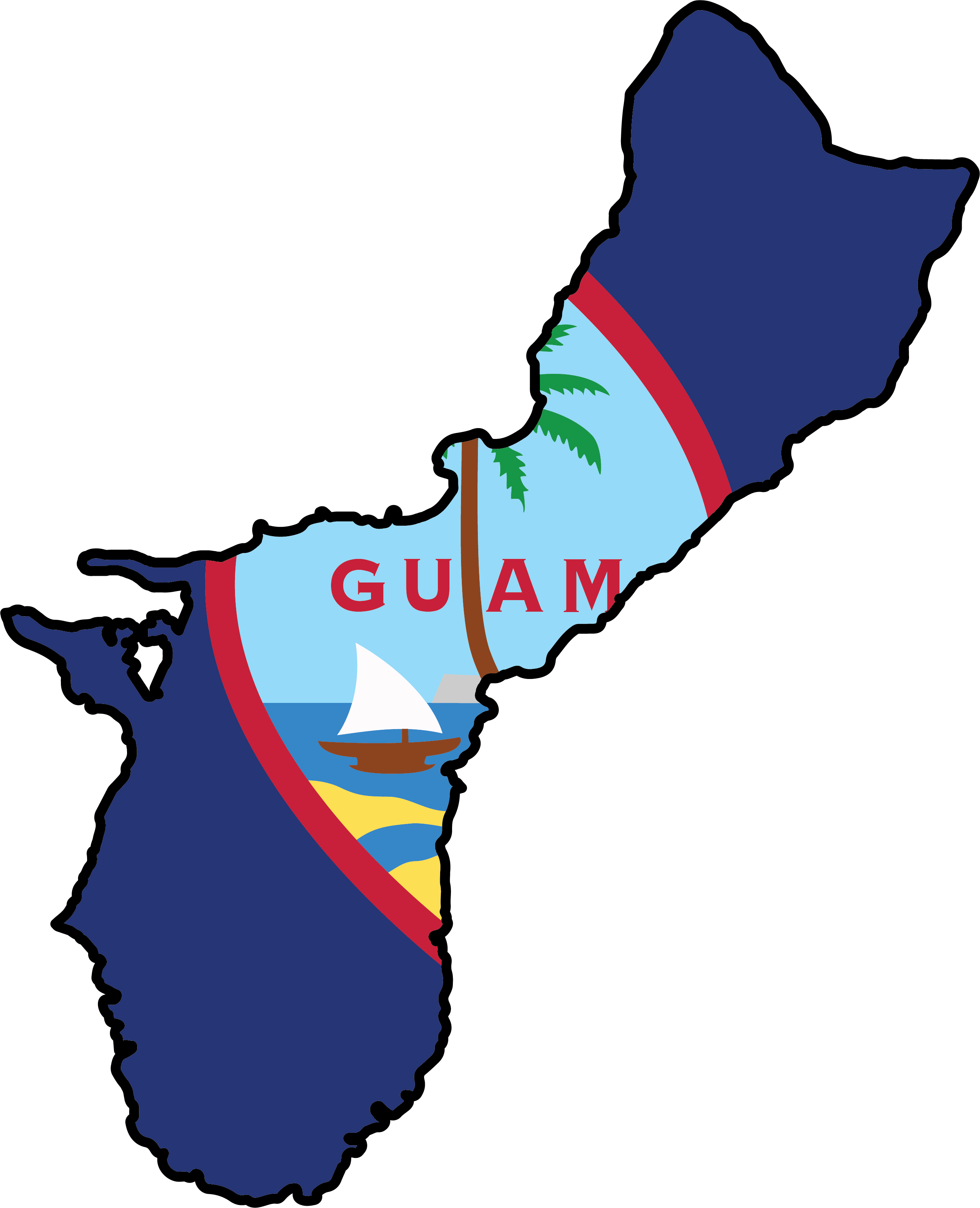 Guam Digital Image Bundle – 5 Pack