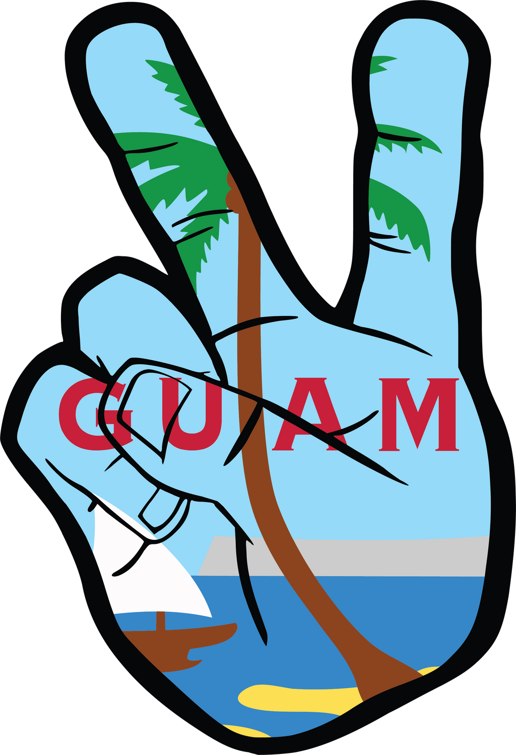 Guam Digital Image Bundle – 5 Pack