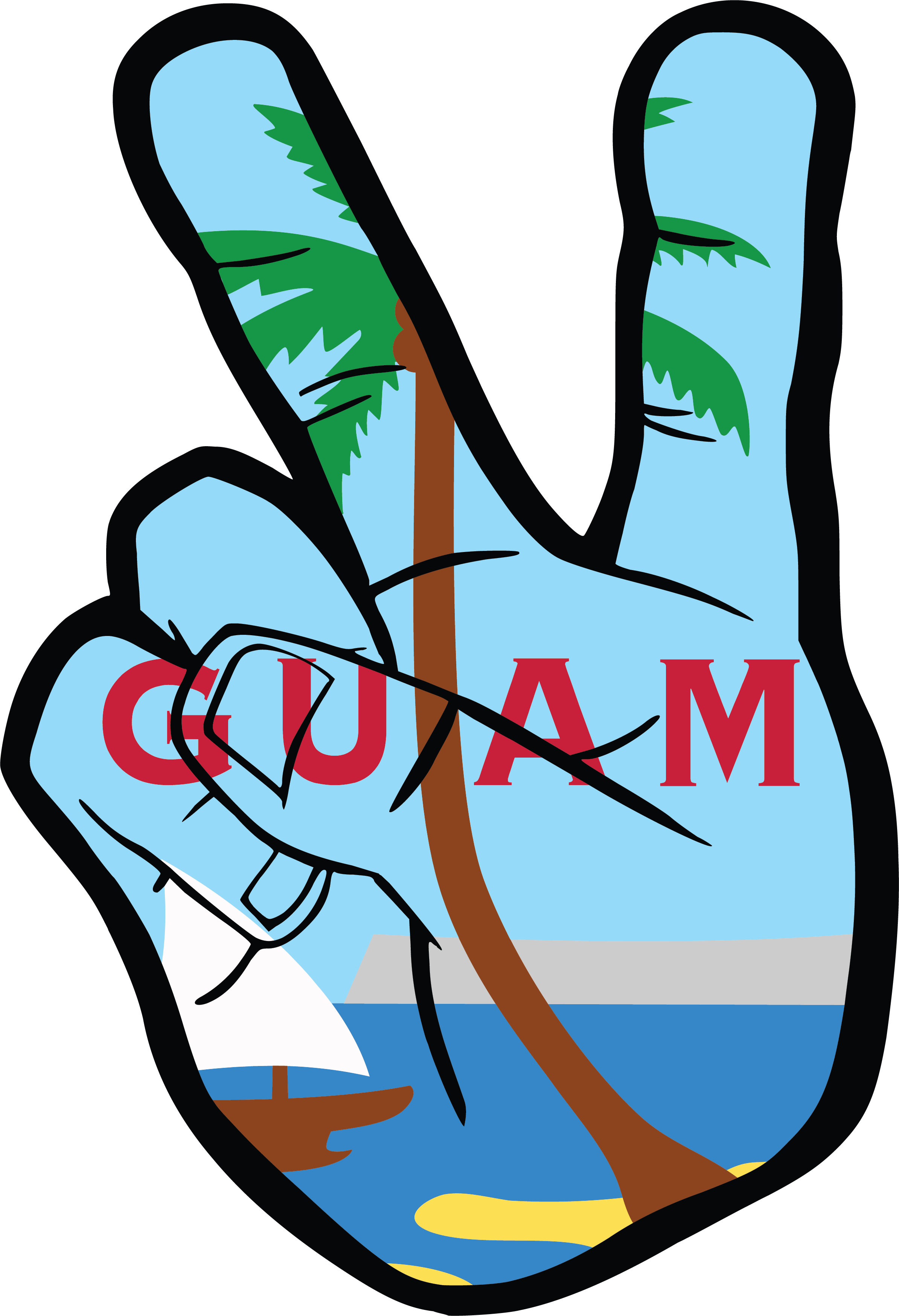 Guam Digital Image Bundle – 5 Pack